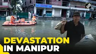 Thousands affected as Imphal East continues to face floods, houses submerged
