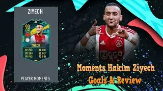 MOMENTS HAKIM ZIYECH REVIEW - FIFA 20 ULTIMATE TEAM