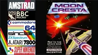 COMPARATIVA MOON CRESTA Spectrum Amstrad BBC C64 Atari 7800 SNES Nostalgia Comentarios Experiencia