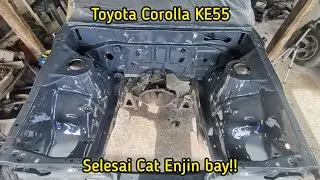 Toyota Corolla KE55 Engine Bay Makeover Ep.9