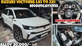 MARUTI VICTORIS LXI MODIFICATION WITH PRICE MARUTI VICTORIS TOP MODEL HEADLIGHT VICTORIS BASE TO TOp