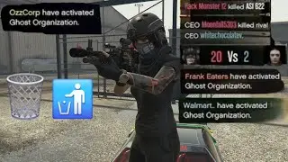 Trashing Ghost Org Spamming Griefers | GTA Online