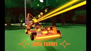 INFINITE MINIGUN LASER TURRET/FUNNY MOMENTS (Legendary Build a Boat for Treasure build trick!)