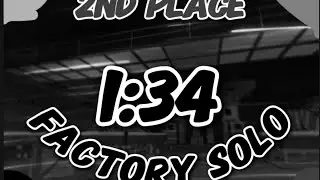 (Second place) 1:34 Factory solo less 