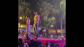 Trixy Star, Niki Bebé, Wendy Guevara y Manelyk en el Pride 2022 de Mérida, Yucatán, México.