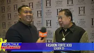 09/25/25 | Exclusive Interview by Realtalk Philippines at Fashion Forte XXV, 𝐌𝐀𝐓𝐎 𝐑𝐎𝐃𝐑𝐈𝐆𝐎 LP Paragon