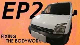 Saving a van! | DIY Bodywork repairs with basic tools | EP2 | Professional looking results!