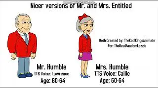 Sydney and Salem McSharonson, Mr. and Mrs. Humble, Humble Harmony and Harlow, and Eryn McErynson