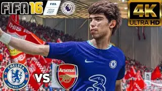 CHELSEA VS ARSENAL Fifa 16 Mod 23 Offline Android Ultra Graphics - Gameplay Walkthrough Part 12🔥