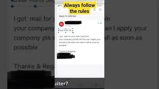 How to Write a mail part one? #email #writer #mail #rules #viral #shorts #shortvideo