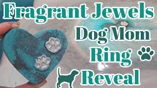 Fragrant Jewels Ring Reveal - Dog Mom Fur Mom Bath Bomb Demo!
