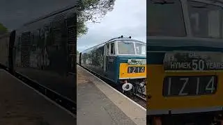 D7017 Class 35 &ldquo;Hymek&rdquo; Arriving at Dunster Station | West Somerset Railway | 30th Aug 2025