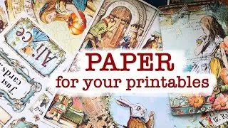 PAPER FOR YOUR PRINTABLES / PHOTO PAPER FOR JOURNALING