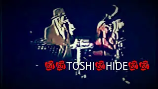 X JAPAN / TOSHI♡HIDE (1991.10.18)