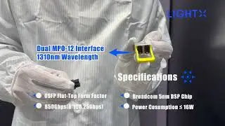 LightX-800G-OSFP-DR8 Optical Module