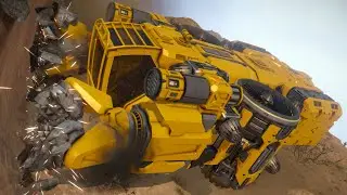 Atmospheric Mining Ship / Creative Tutorial / Space Engineers