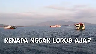 Mengapa Kapal Berlayar Melingkar, Tidak Lurus ? ~ Fakta di Balik Penyeberangan Jawa - Bali