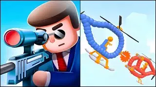 Mr Bullet 3D VS Draw Fight 3D - All Levels SpeedRun Gameplay ep1
