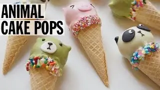 Animal Cake Pops by Vickie Liu | Food Network