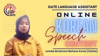Tita Novita S. - Korean Speech Contest 2023 GATE Language Assistant