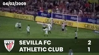 ⚽️ [Copa del Rey 08/09] Semfinal (Ida) I Sevilla FC 2 - Athletic Club 0 I LABURPENA