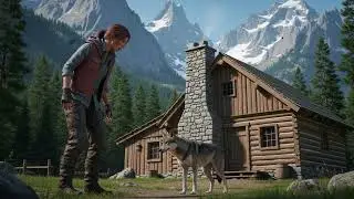 Un cachorro de lobo comenzó a seguir a la Mujer de la Montaña — lo que buscaba la dejó en shock