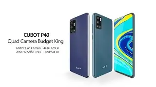 Introducing Cubot P40 - Quad Camera Budget King