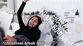 my winter night routine 2021