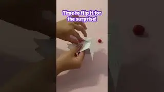 Mini Basketball Challenge + Surprise Reveal! 🏀🤩 #shorts #basketball #papercraft