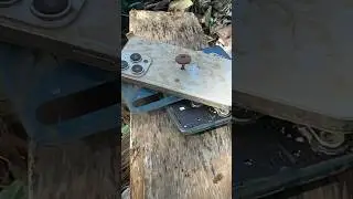 Found a nailed phone in the trash and I fixed it #phone #shorts