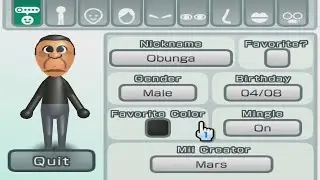 Obunga - Mii 3501