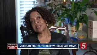 Disabled Veteran fighting HOA to keep wheelchair ramp