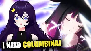 I NEED TO PULL COLUMBINA! | Genshin Impact Columbina Trailer Reaction
