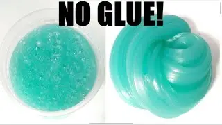 SLIME SIN PEGAMENTO Y SIN BORAX!//El SLIME m&aacute;s FACIL del MUNDO!