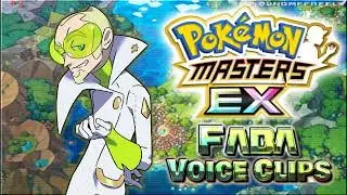 All Faba Voice Clips &bull; Pok&eacute;mon Masters EX &bull; Voice Lines &bull; (Alexander Gross) - ENGLISH