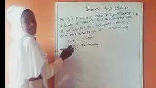 General gas equation 
