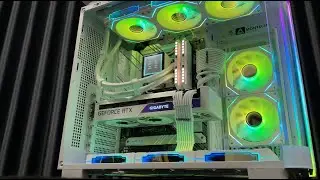 Cấu hình PC Gaming Full Trắng 25 Triệu Với  Vỏ King95 | B660 Rog A | RTX3070 8G Vision