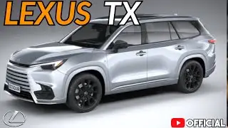 2024 Lexus TX 500h F SPORT Performance Quick Review | 2024 Lexus TX Photos, engines & full specs