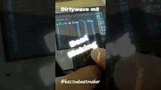 Dirtywave m8 tracker Beat Making #lofimusic #beatmaking #beatmaker #dirtywavem8