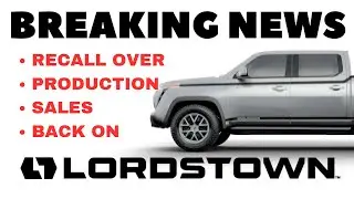 LEX RESUMES ENDURANCE PRODUCTION - Lordstown Motors BEV production is back on- recall resolved #MXUX