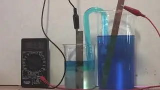 Daniell Cell - LeChateliers Principle Demo 2 - Time lapse