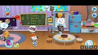 Talking Tom is celebrating with his friends✨🎉💥