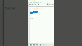 print 1 to 10 in excel VBA using for loop #shorts #excel