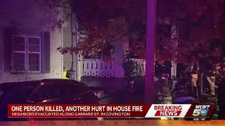 1 dead, 1 injured in house fire in Covington