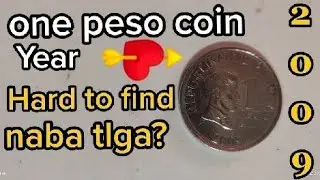 1 peso coin BSP series year 2009 Hard to find na nga ba? 😲