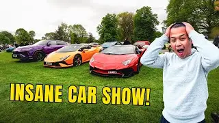 Lambos, Ferraris, McLarens & More - Sports Cars In The Park Spring 2025. Newby Hall, Rippon.