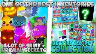 😱One Of The Best Inventory/Best Robux Pets collector in BGS 2 Shiny Radiances, 3 Godly Gem, Robot🤖