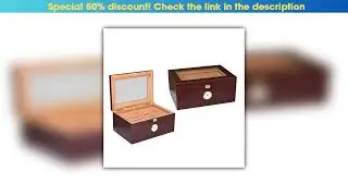 Best Cedar Wood Cigar Travel Humidor Box Portable Cigar Case Humidifier Hygrometer Cigar Humidor Si