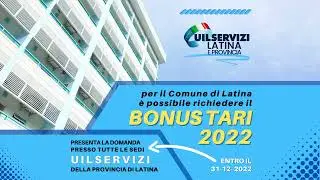 Bonus Tari 2022 Comune di Latina