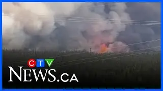 Warning about drones in fire areas
